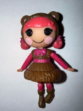 Lalaloopsy Mini Doll Teddy Honey Pots 3” Rare Cute